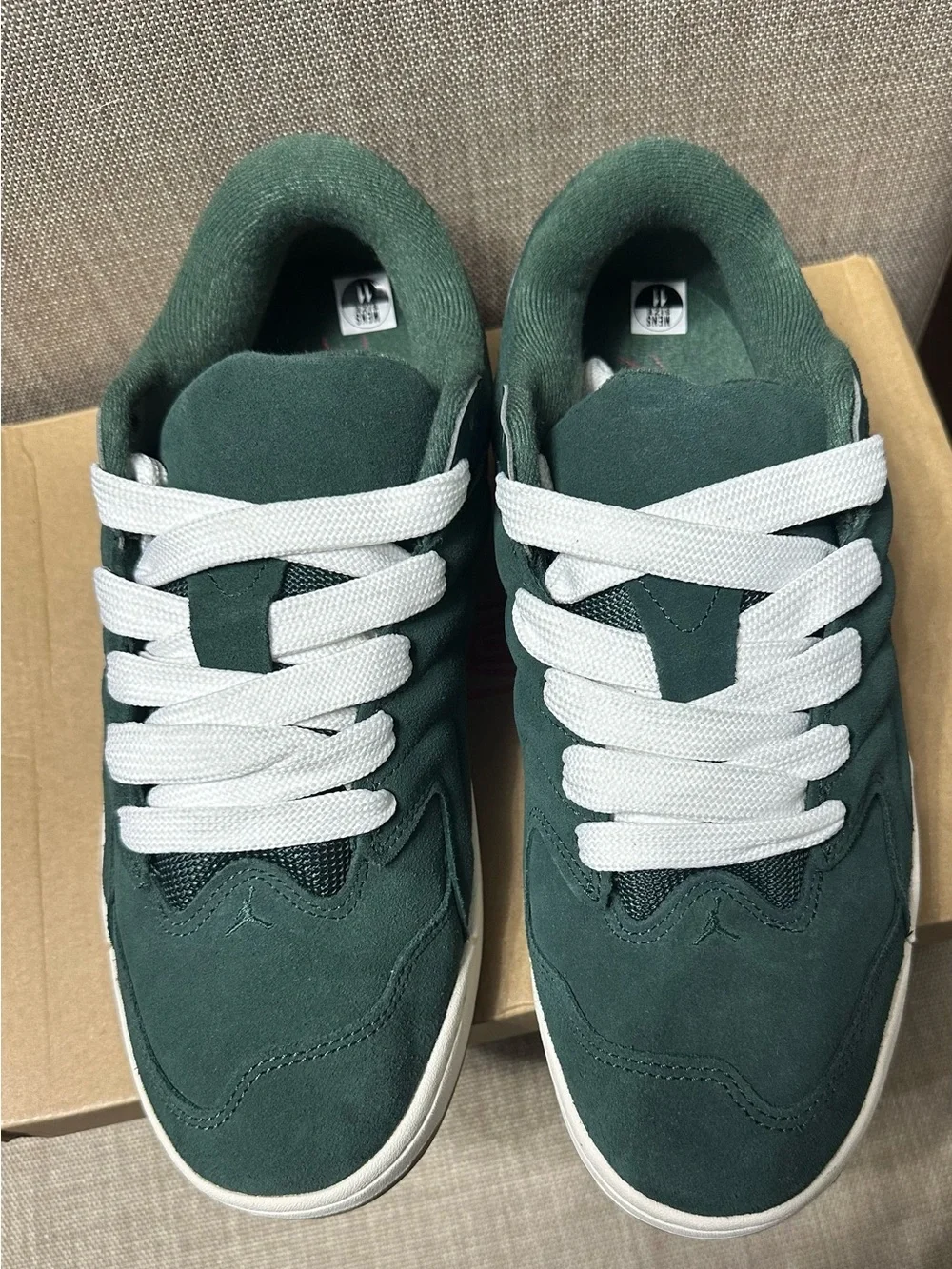 Jordan Session 'Midnight Green Pale Ivory' Brand New Mens Size 11